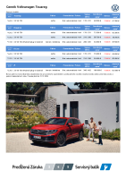 VW Touareg - cennik 10-2025 SK-2